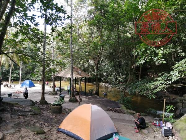 Lubuk badak campsite
