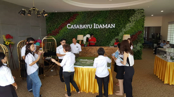 欢迎民众亲临CASA BAYU IDAMAN有限公司销售处参观示范单位。