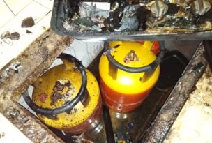 液化石油气泄漏险酿大火 屋主勇拔气管 断火源