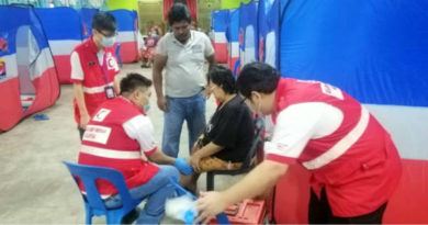 连续两天出动队员 新山红新月会赈灾