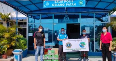 振林山狮子会 新春送暖 施赠贫老