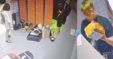 狮城“神偷侠侣” 偷走多个住户包裹