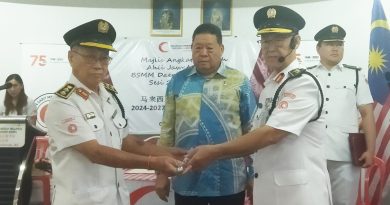 接任新山红新月会主席 蔡烈苍：向前辈学习