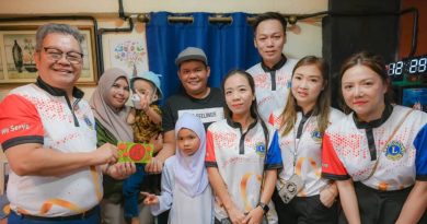 振林山狮子会新春送爱 5巫裔病患家庭受惠