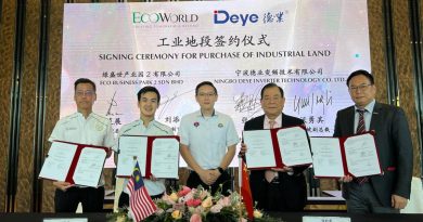 宁波德业集团与绿盛世合作 柔佛建新能源科技设施