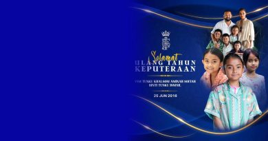 柔佛小公主9岁生日  王室成员齐祝贺