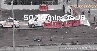 大士关卡前失控打滑 摩哆骑士昏迷送院