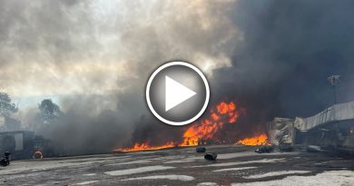 工厂大火爆炸｜存引擎油厂大火 六成面积被毁