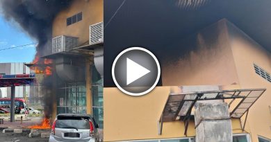 工业冷气机失火 昔巴士总站如常运作