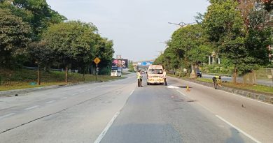 司机疑撞后逃 男子抛飞路中惨死