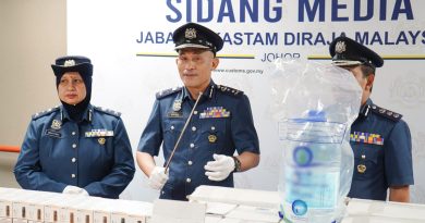 260万走私“圣水”遭拦截 逃税额逾64万