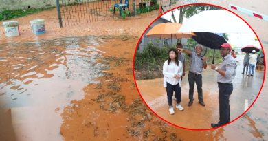 实达英达花园再遭泥水侵蚀 60户居民受困厚泥