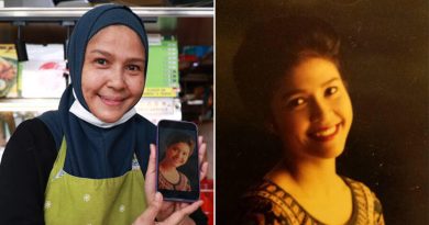 前空姐卖椰浆饭 旧照曝光意外走红