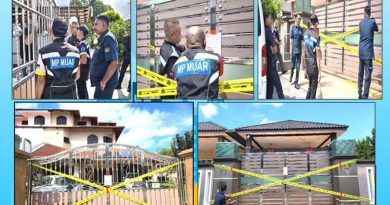 拖欠超过1万税务 麻坡市会查封3单位