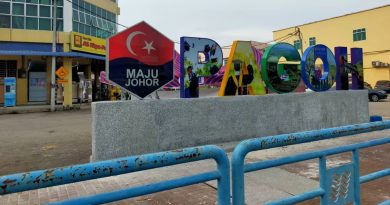 麻坡市会耗资3.5万 巴莪地名标志牌 抢眼