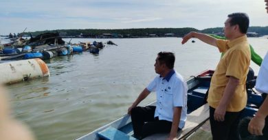 罕见大风浪袭龟咯 4养鱼业者损失破百万