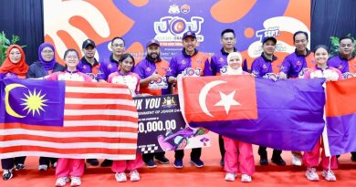 勇夺STEM Racing第四名 嘉福尼祝贺Layang团队