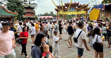 三善宫九皇爷诞庆典 9天 香客破10万人次