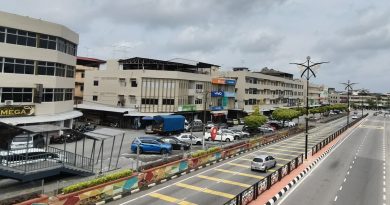 柔佛人头条｜店屋 粉刷美化 “漂白”招牌 新邦令金 大街 脱旧衣待披新装