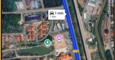 10日起一连7天 明吉摩路关闭提升