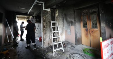 废弃代步工具突起火 200居民急疏散