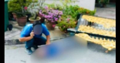 施工时发生意外 铁门倒下压死马劳