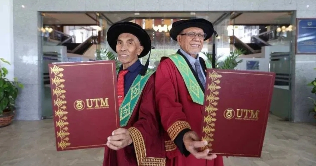 苦读多年不放弃 2高龄老翁圆博士梦