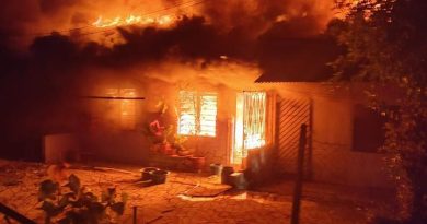 甘榜5排屋陷火海 每间烧毁80%无人伤亡