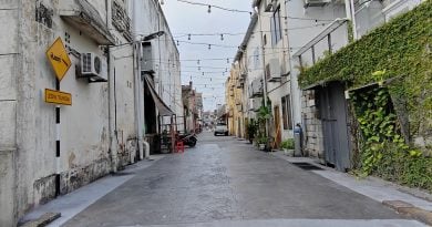 南峇街 依斯迈街后巷 餐饮业可申请摆桌椅